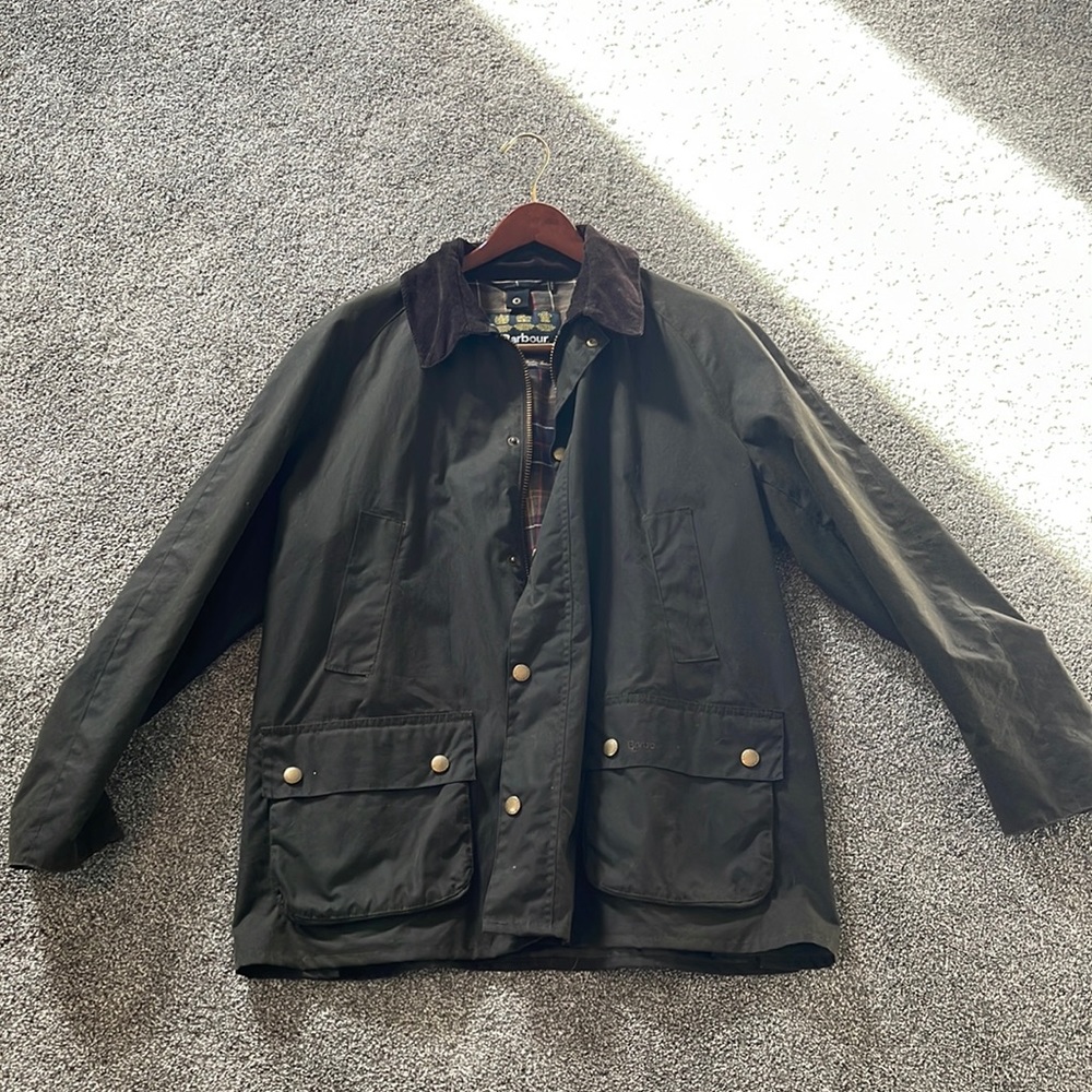 Men’s Barbour Ashby Wax Jacket XXL